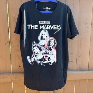 Marvel Studios Black Graphic T-Shirt Size L
